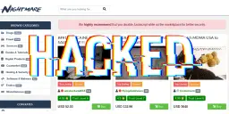 Даркнет маркет Nightmare был взломан.