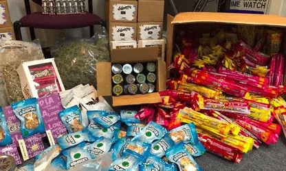 Массачусетская полиция конфисковала сладости с каннабисом на сотни тысяч долларов