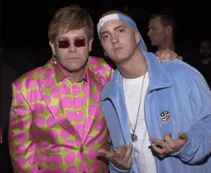 Побороть зависимость от опиоидов Эминему помог Элтон Джон