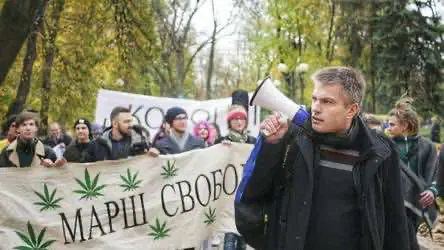 В Украине снова пройдет конопляный марш, на этот раз под офисом президента