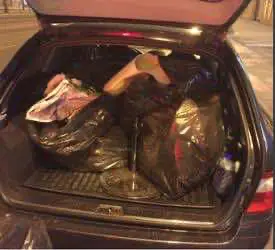 Дилер с тремя килограммами марихуаны в авто попался из-за непристёгнутого ремня