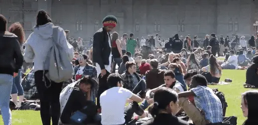 Жители Канады устроили акцию в поддержку легализации марихуаны